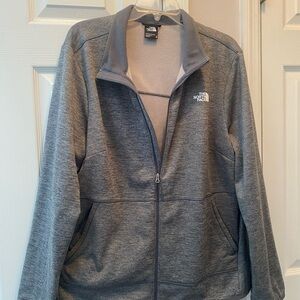 The North Face Light Gray Fleece Jacket